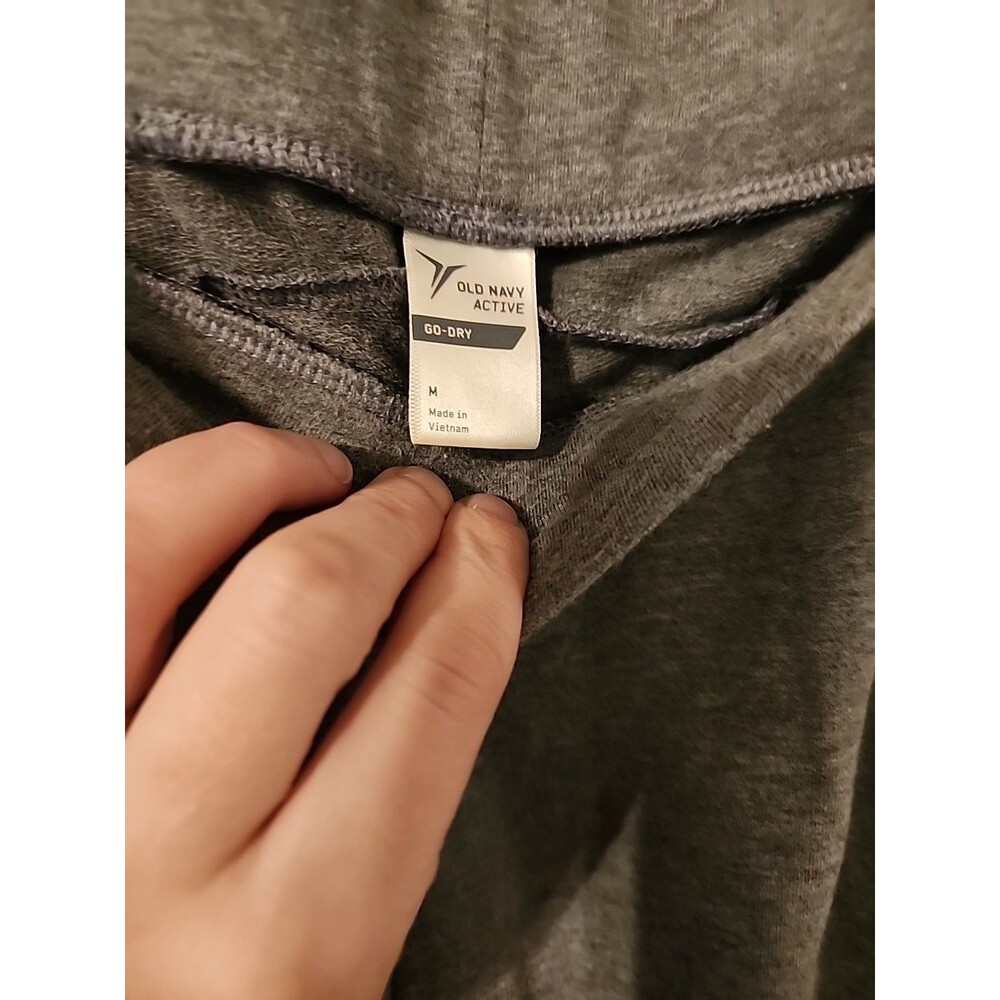 Old Navy Go-Dry Gray Lounge Pants Women's Size M Activewear Workout Jogger - Picture 4 of 6